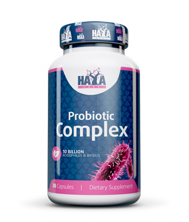10 Billion Acidophilus & Bifidus Probiotic Complex / 30 Caps.